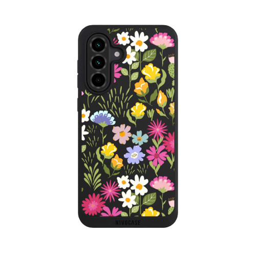 Samsung Galaxy A36 5G NIVOpure Bunte Sommerblumen Transparent