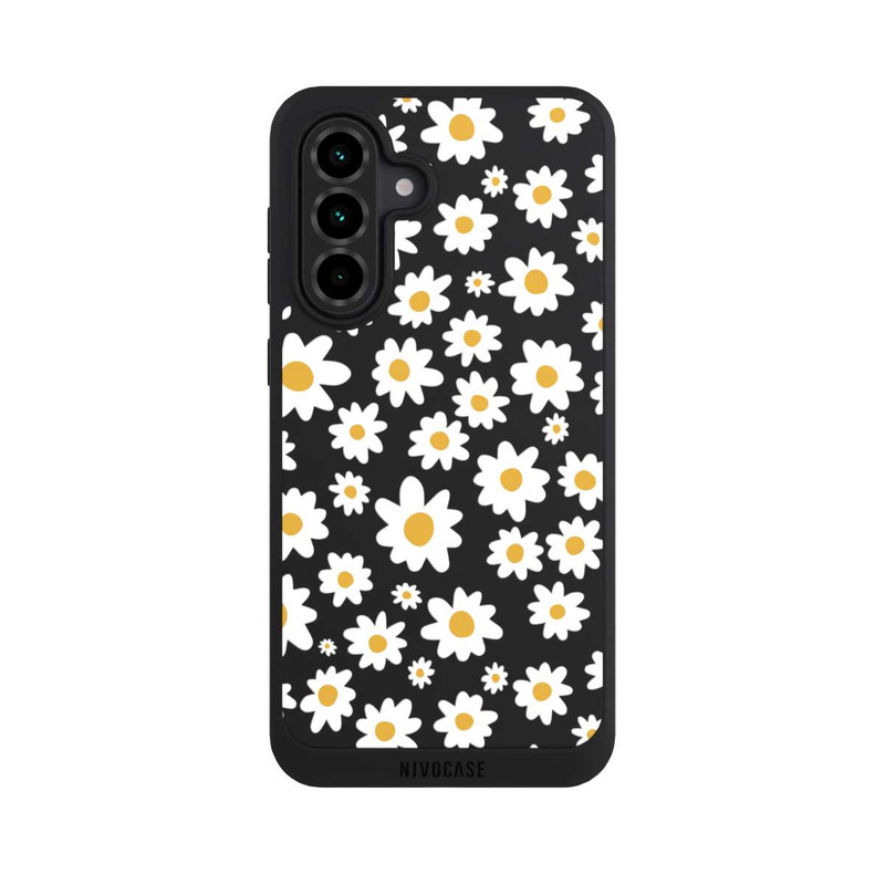 Galaxy A36 5G NIVOpure Daisy Flower Seamless Pattern Transparent