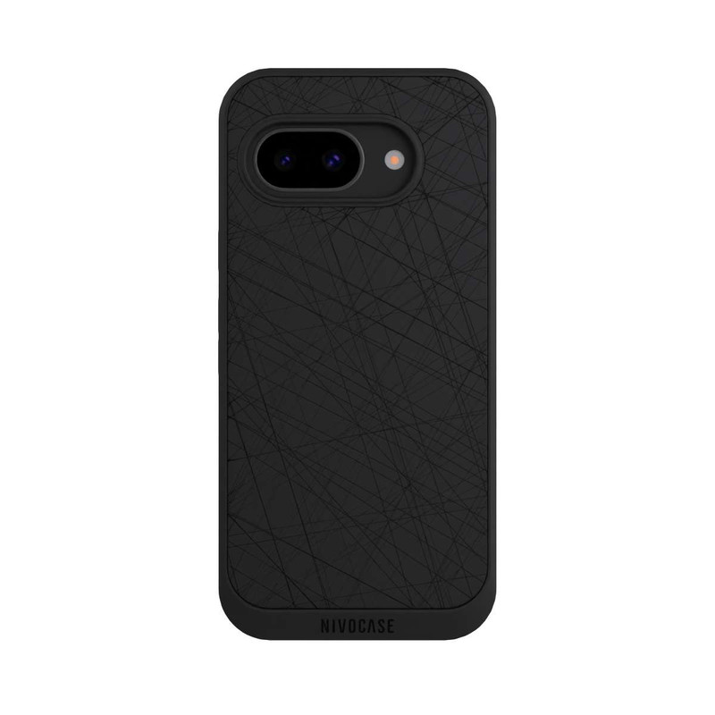 Pixel 9a NIVOpure Scratches Black ohne Hintergrund