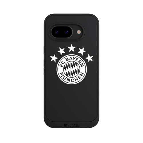 Google Pixel 9a NIVOpure FCB Logo einfarbig mit Sternen - ohne Hintergrund