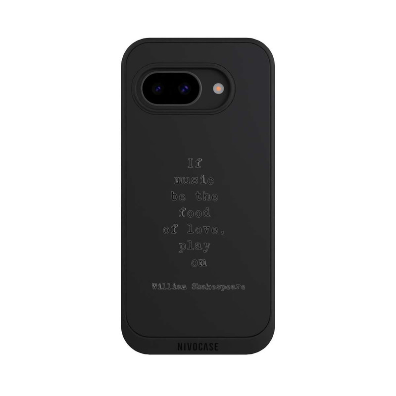 Pixel 9a NIVOpure Shakespeare Music Food Transparent