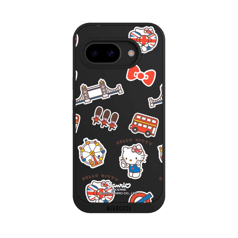 Pixel 9a NIVOpure Hello Kitty Londoner Abzeichen Transparent