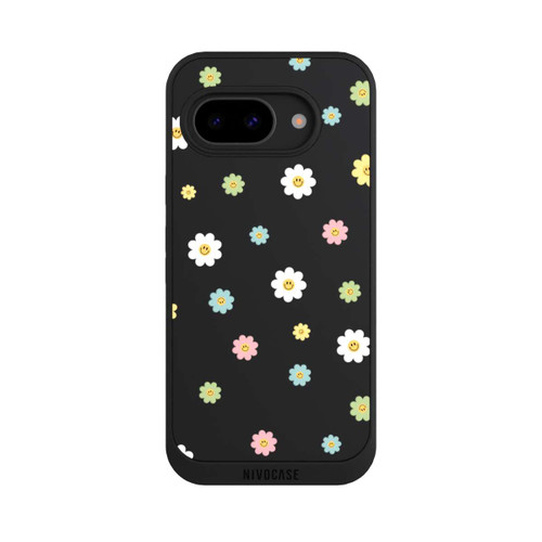 Google Pixel 9a NIVOpure Flower Power klein transparent