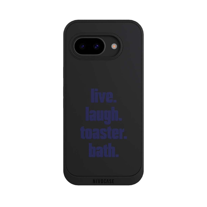 Pixel 9a NIVOpure Live. Laugh. Toaster. Bath.