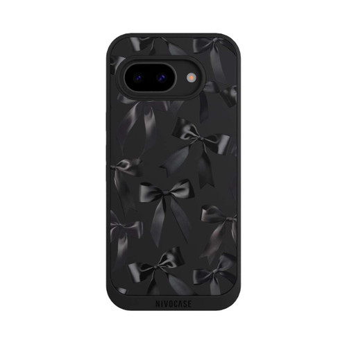 Google Pixel 9a NIVOpure Schwarze Satinschleifen