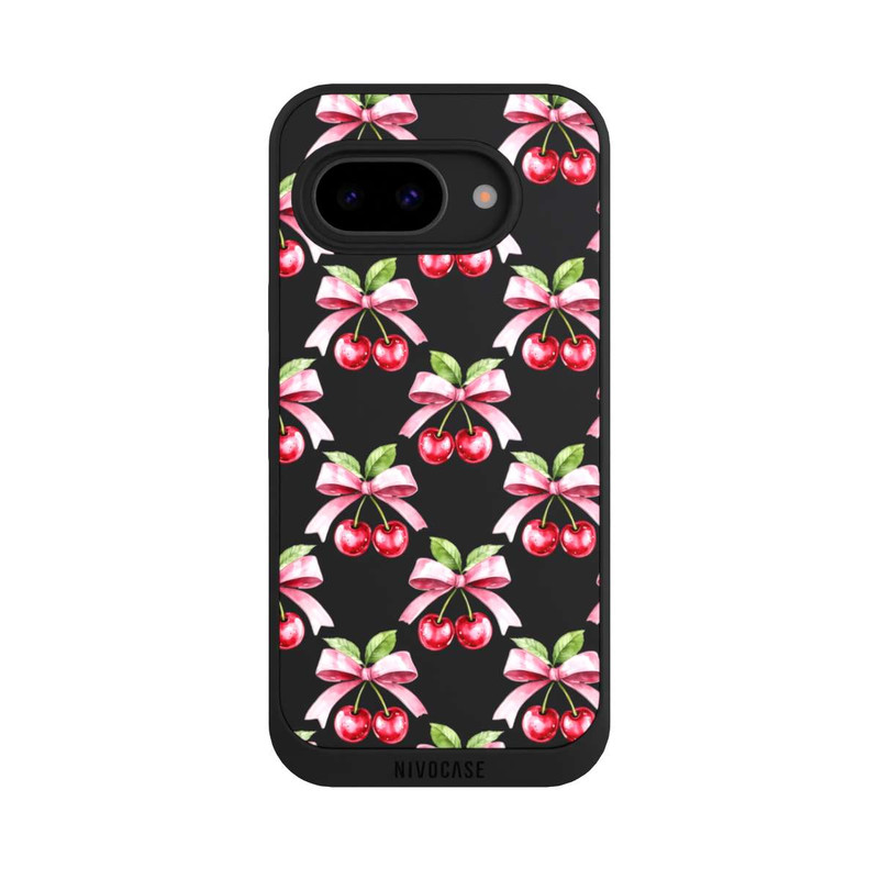 Pixel 9a NIVOpure Kirsche Schleife Art mit KI