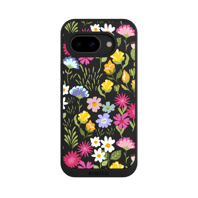 Pixel 9a NIVOpure Summer Flowers Pattern Transparent