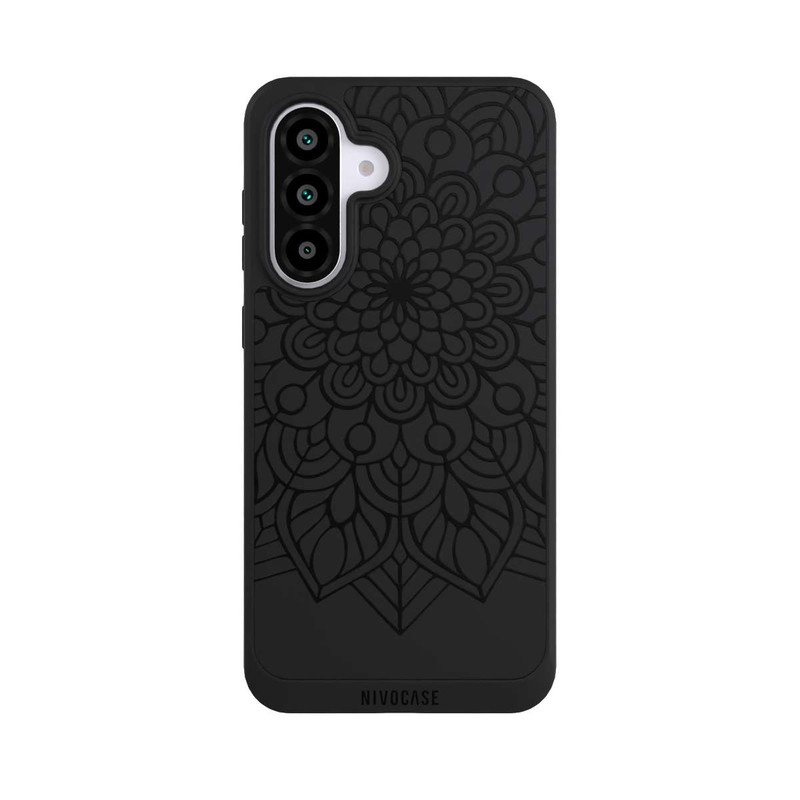 Galaxy A56 5G NIVOpure Mandala Indien Noir sans Fond