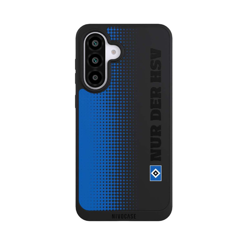 Galaxy A56 5G NIVOpure Nur der HSV - Trame losange bleue - sans fond