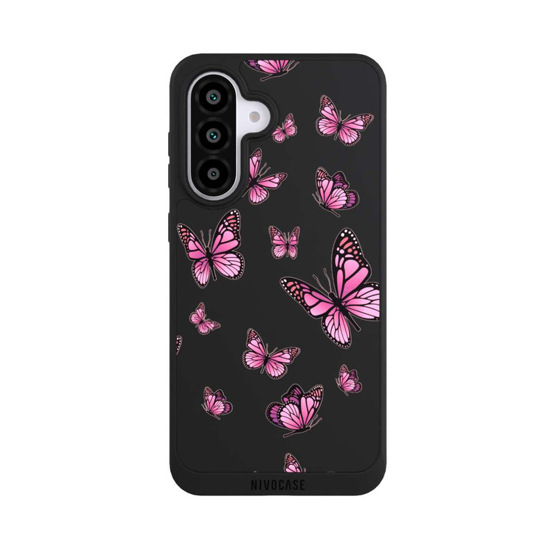 Galaxy A56 5G NIVOpure Papillons roses sans Fond