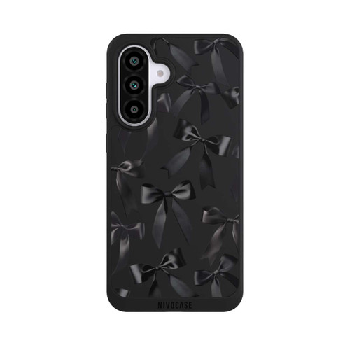 Samsung Galaxy A56 5G NIVOpure Noeud en Satin Noir