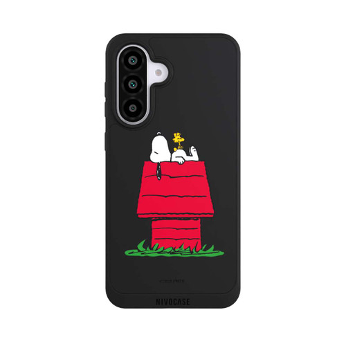 Samsung Galaxy A56 5G NIVOpure Snoopy and Woodstock Classic transparent