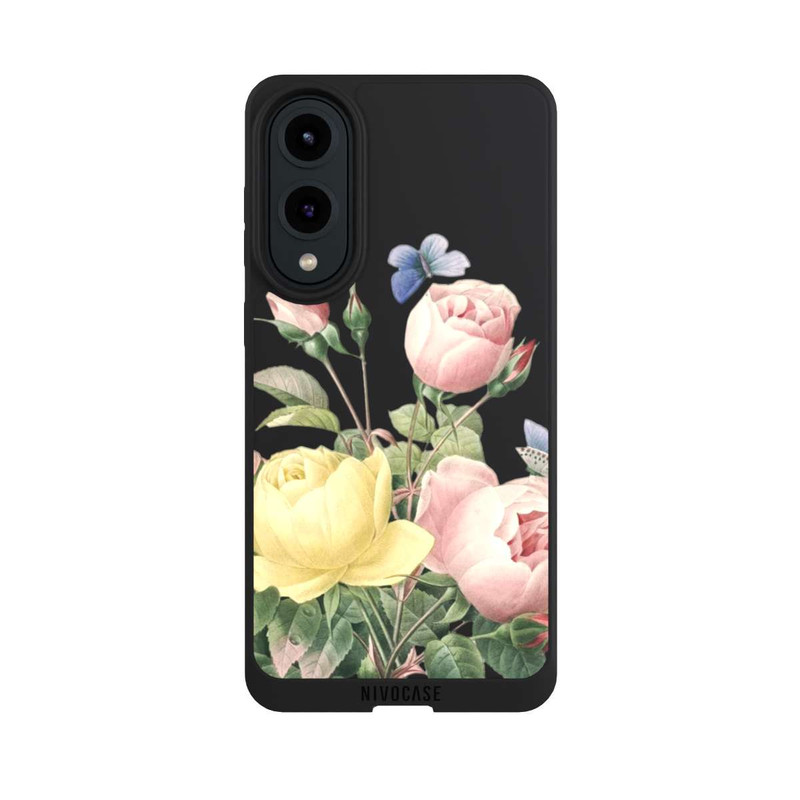 Galaxy S25 Edge NIVOpure Roses Pastelles sans Fond