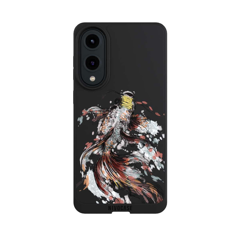 Galaxy S25 Edge NIVOpure Koi (Qquarelle) sans Fond