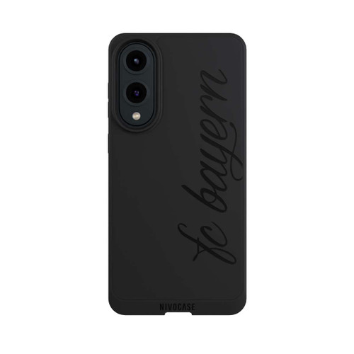 Samsung Galaxy S25 Edge NIVOpure Schwarzes FCB Girlmotiv - ohne Hintergrund