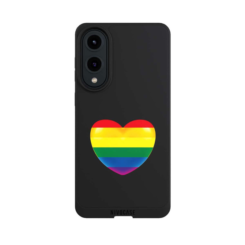 Galaxy S25 Edge NIVOpure Pride Heart sans Fond