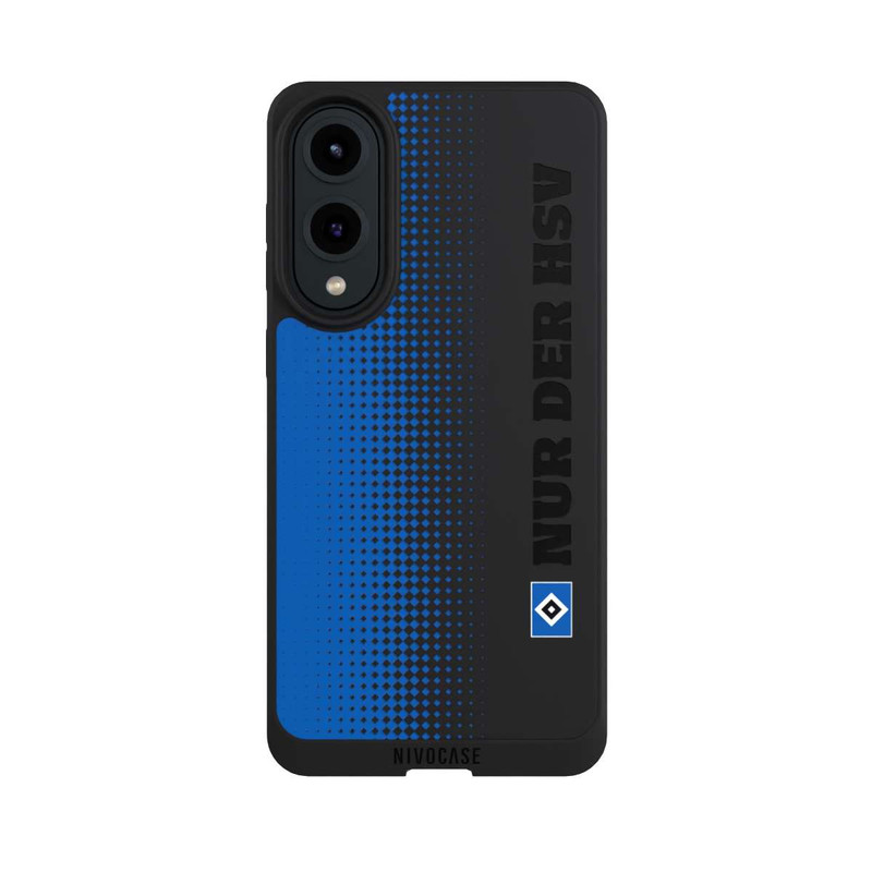 Galaxy S25 Edge NIVOpure Nur der HSV - Trame losange bleue - sans fond