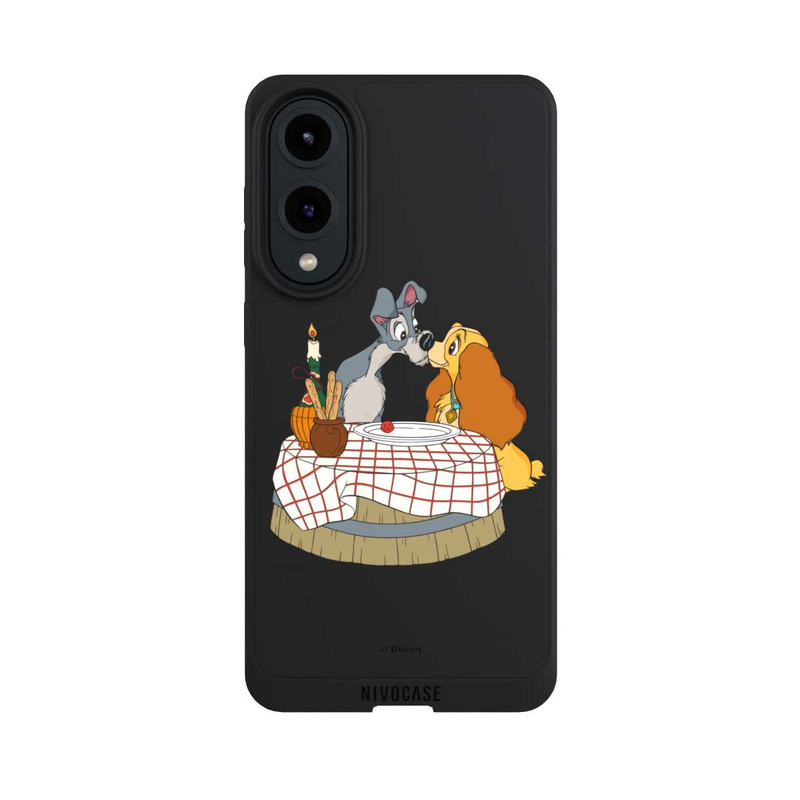 Galaxy S25 Edge NIVOpure La Belle et la Bête Bisous Transparent