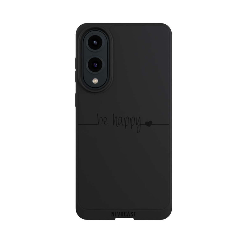 Galaxy S25 Edge NIVOpure be happy transparent