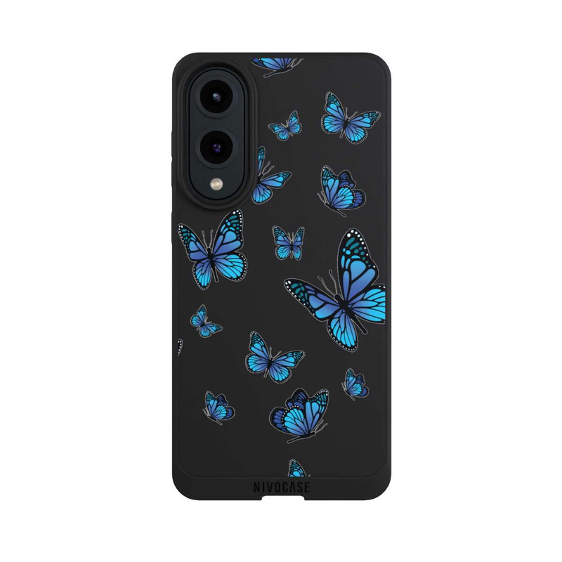 Galaxy S25 Edge NIVOpure Motif papillon transparent