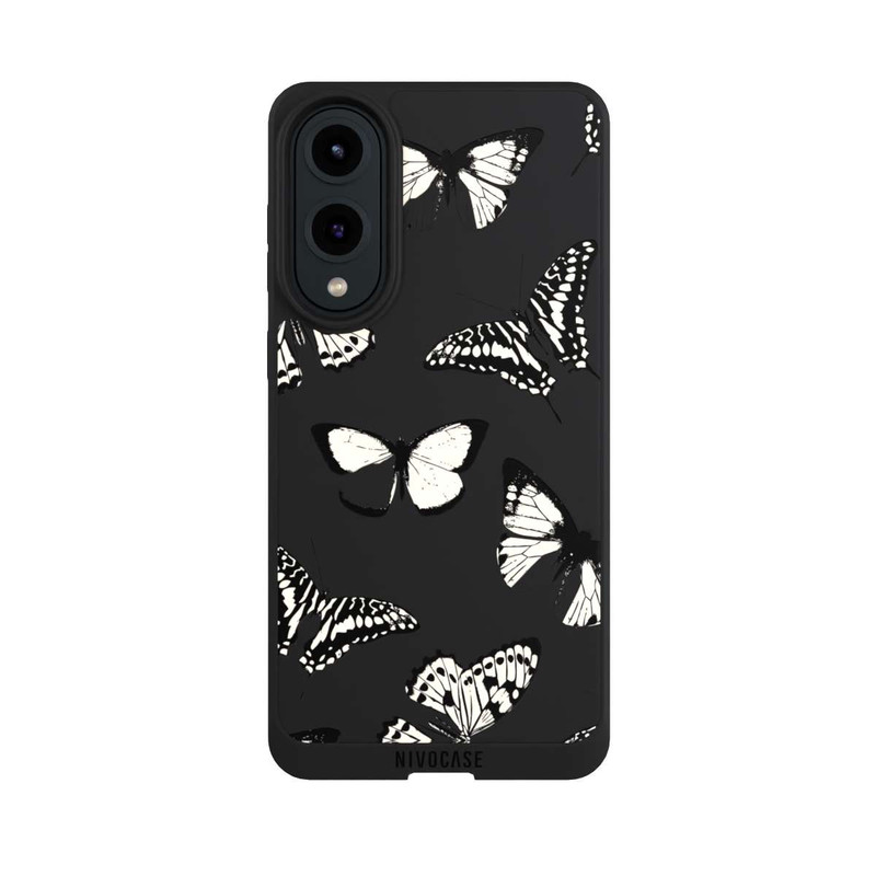 Galaxy S25 Edge NIVOpure Papillons minimalistes