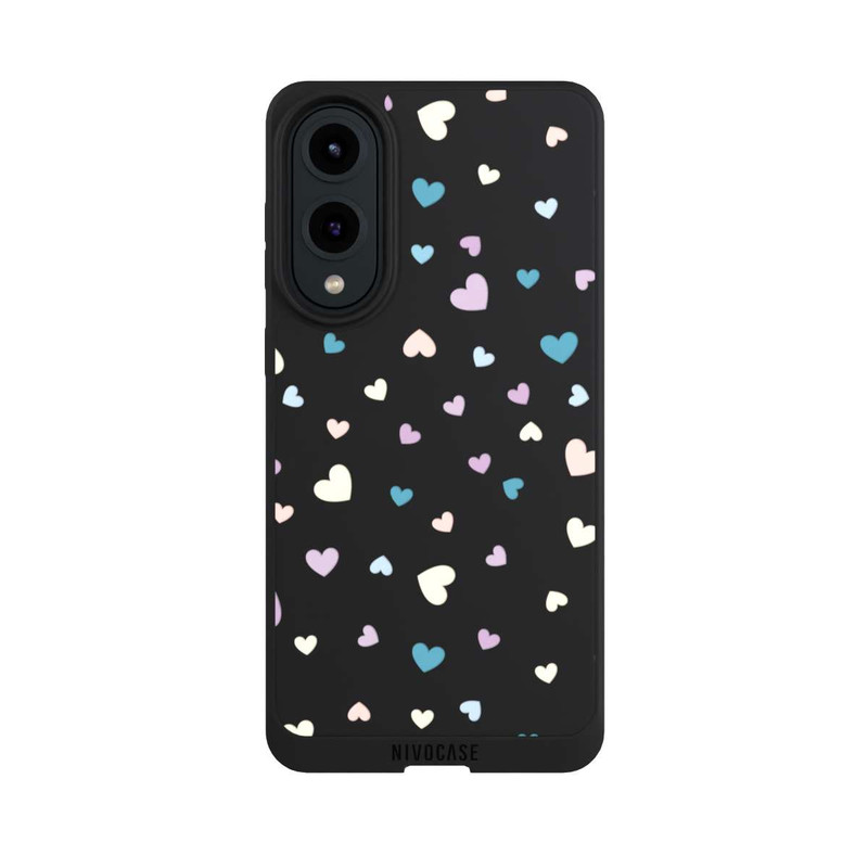 Galaxy S25 Edge NIVOpure Coeurs pastel