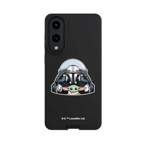 Samsung Galaxy S25 Edge NIVOpure Mando and Grogu Transparent