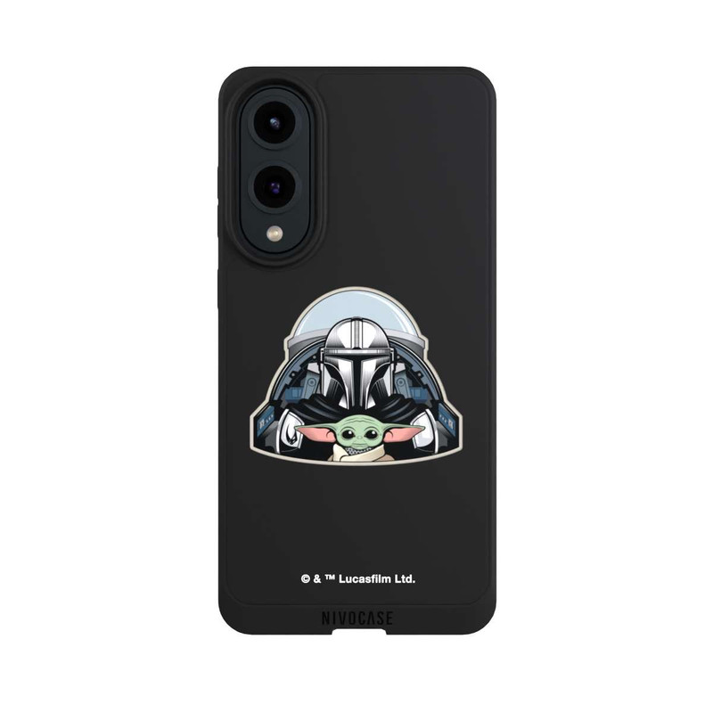 Galaxy S25 Edge NIVOpure Mando und Grogu Transparent