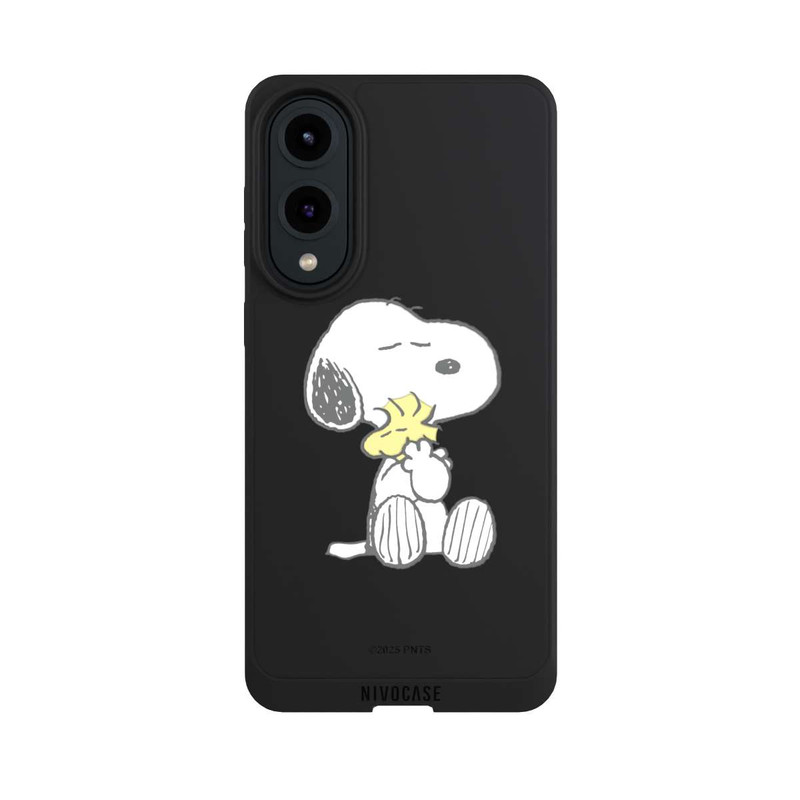 Galaxy S25 Edge NIVOpure Snoopy And Woodstock Cuddling transparent