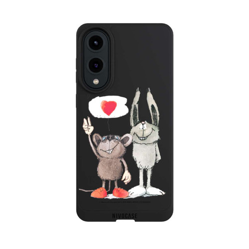 Samsung Galaxy S25 Edge NIVOpure Maus und Hase Transparent