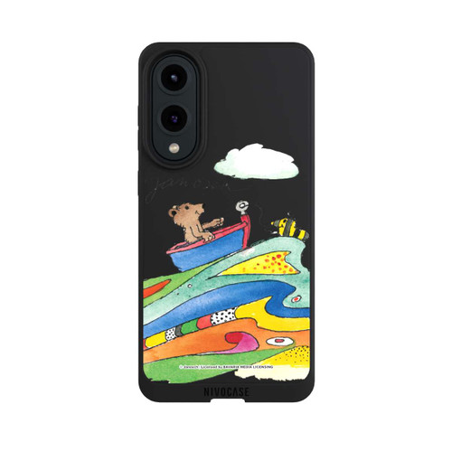 Samsung Galaxy S25 Edge NIVOpure Bär und Tigerente Boot Transparent