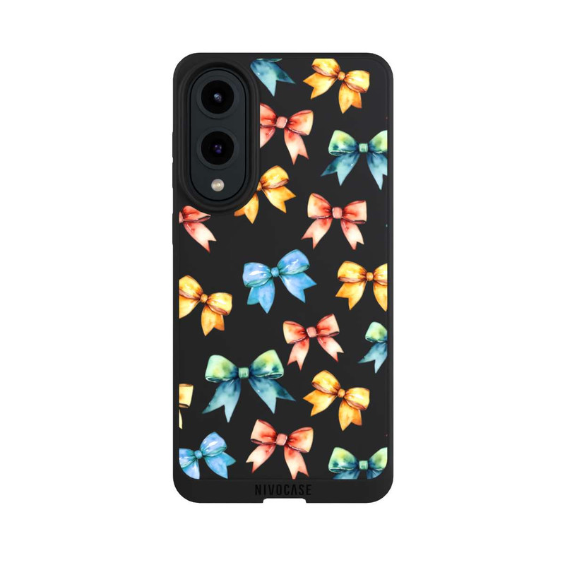 Galaxy S25 Edge NIVOpure Rainbow Bows Transparent