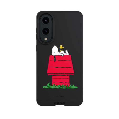 Samsung Galaxy S25 Edge NIVOpure Snoopy and Woodstock Classic transparent