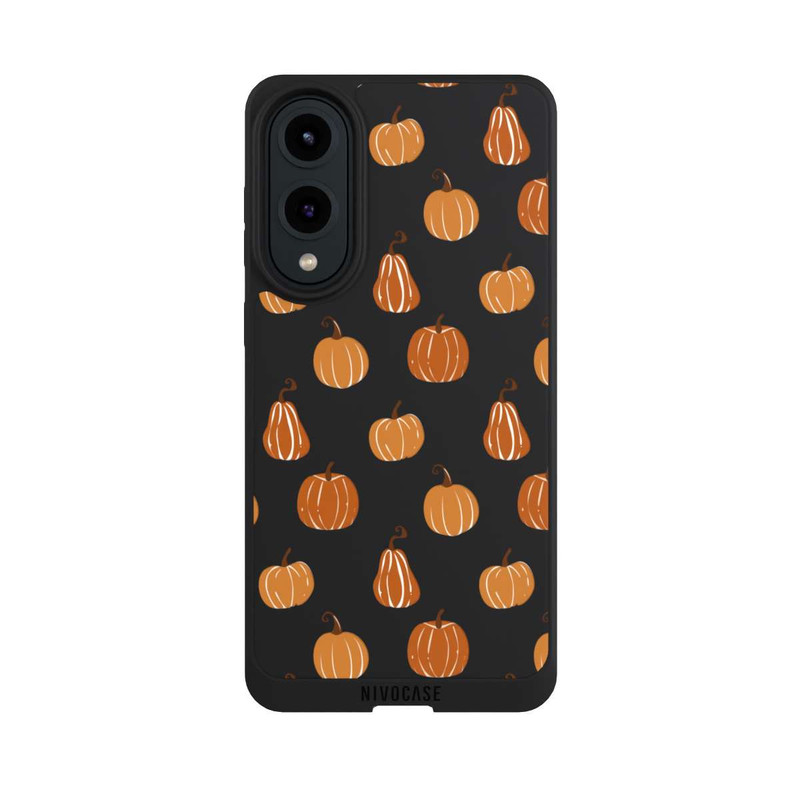 Galaxy S25 Edge NIVOpure Pumpkin Party Transparent