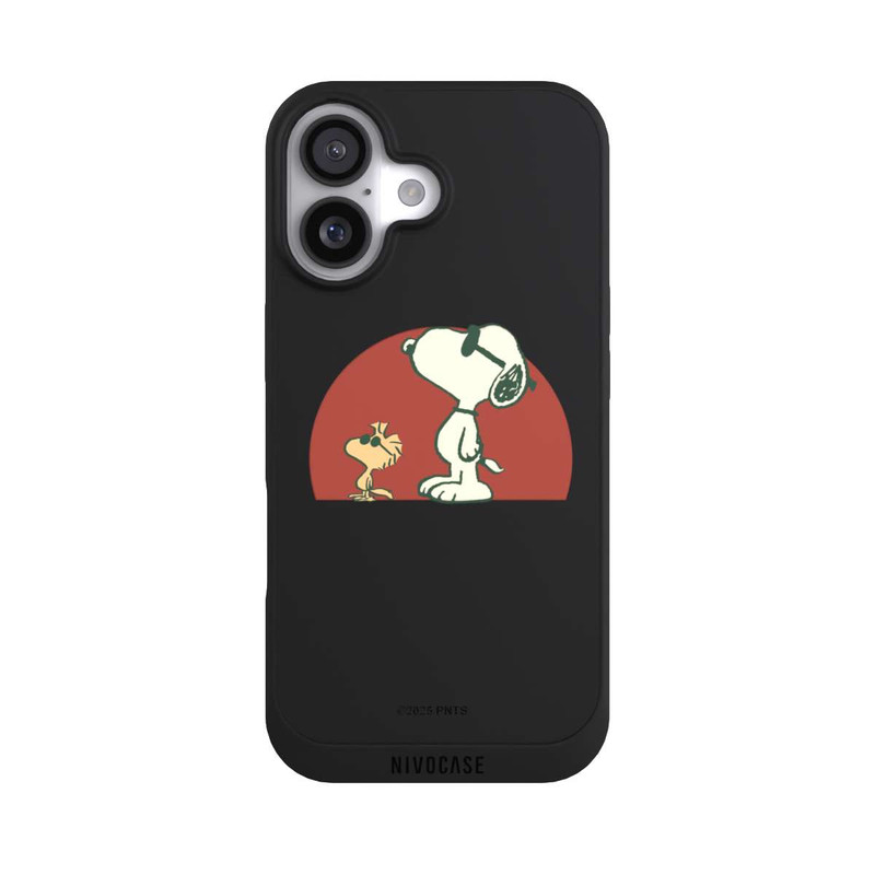 iPhone 17 NIVOpure Snoopy Woodstock Far Out transparent