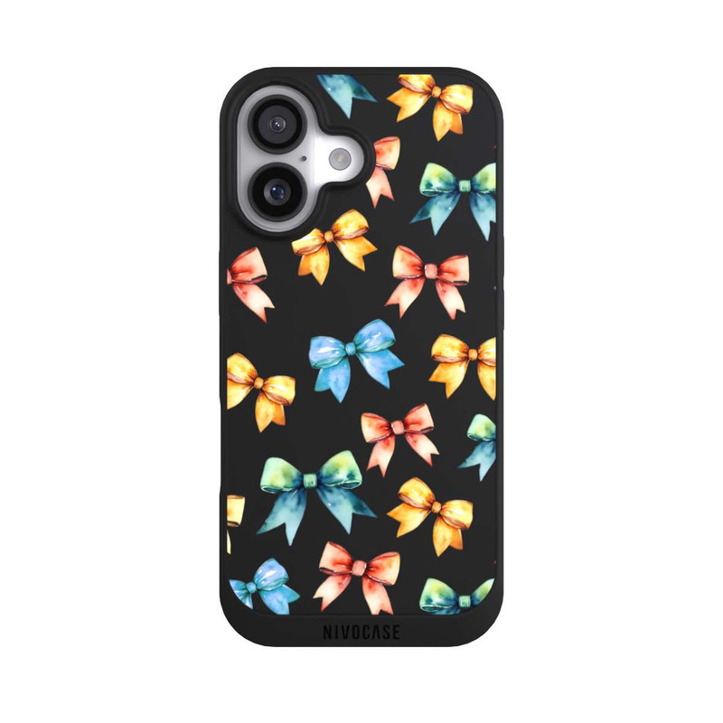 iPhone 17 NIVOpure Rainbow Bows Transparent