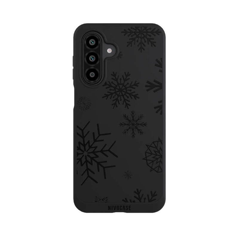 Galaxy A17 5G NIVOpure Flocons de Neige Bleus sans Fond