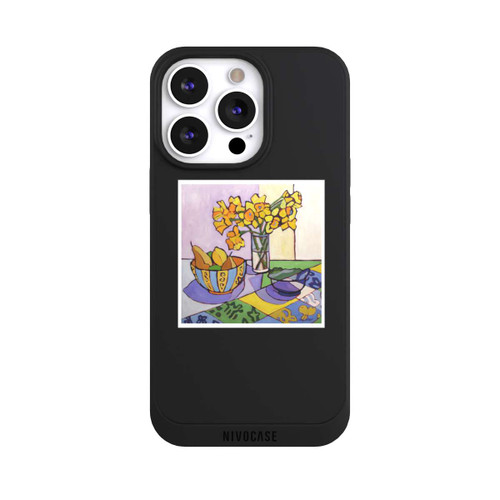 Apple iPhone 13 Pro NIVOpure Daffodil Patchwork, 2023, by Catherine J Martzloff