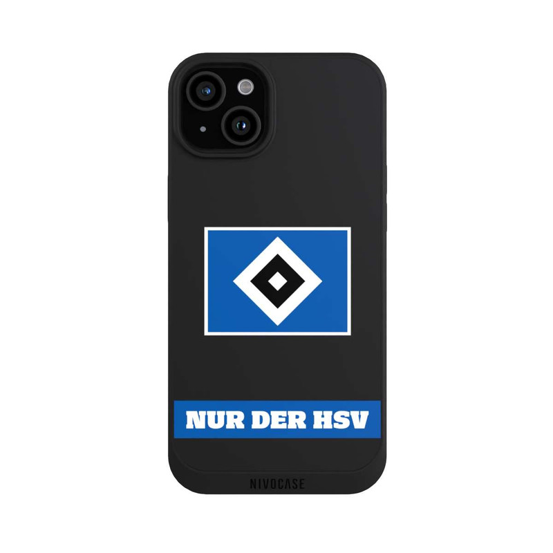 iPhone 15 Plus NIVOpure Nur der HSV Blau - ohne Hintergrund
