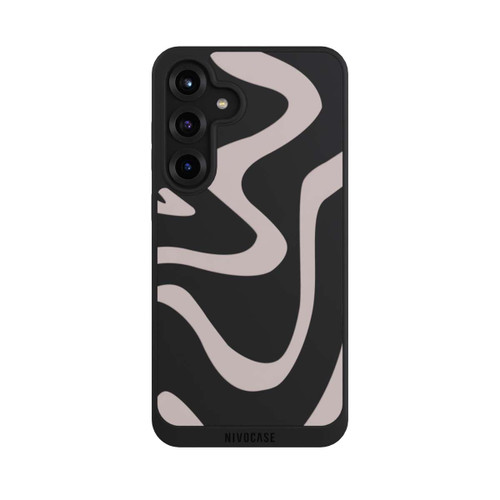 Samsung Galaxy S25+  NIVOpure Linien Wellig Transparent