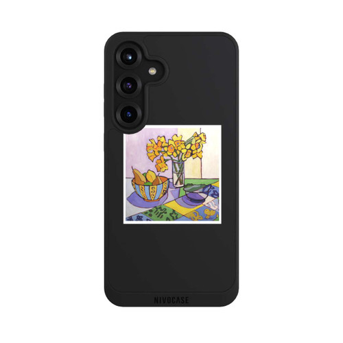 Samsung Galaxy S25+  NIVOpure Daffodil Patchwork, 2023, by Catherine J Martzloff