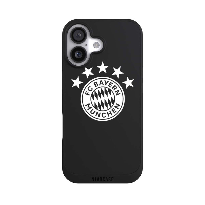 iPhone 17 NIVOpure FCB Logo plain with stars - transparent