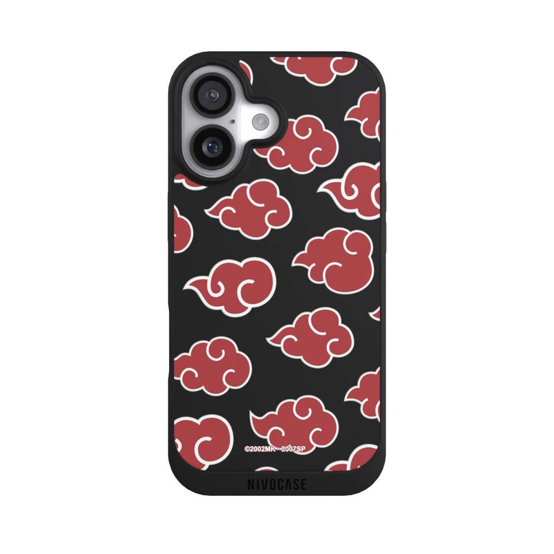 iPhone 17 NIVOpure Akatsuki Pattern Transparent