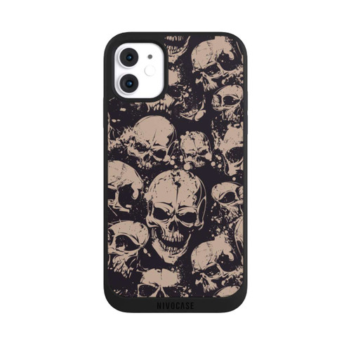 Apple iPhone 11 NIVOpure Crânes d'Halloween