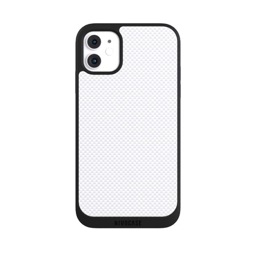 Apple iPhone 11 NIVOpure White Carbon Look