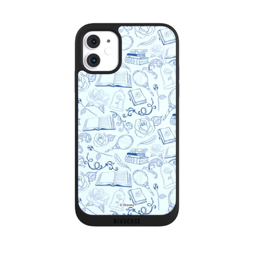 Apple iPhone 11 NIVOpure Beauty and Beast Pattern Blue