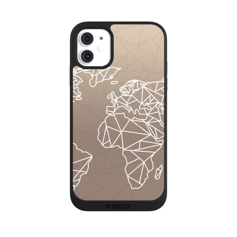 iPhone 11 NIVOpure Worldmap Polygon