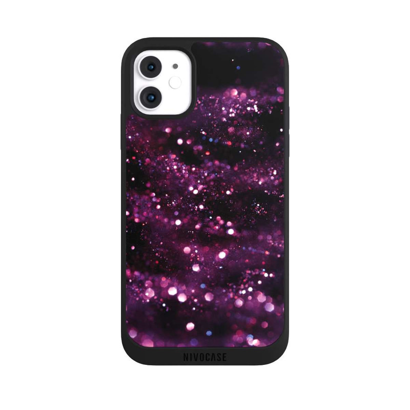 iPhone 11 NIVOpure Lilac Sparkles Look