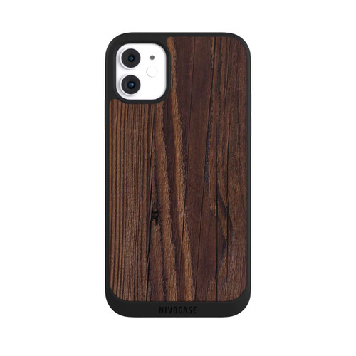 Apple iPhone 11 NIVOpure Maserung Holzlook