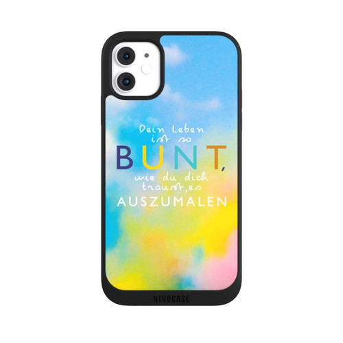 Apple iPhone 11 NIVOpure Das Leben ist Bunt